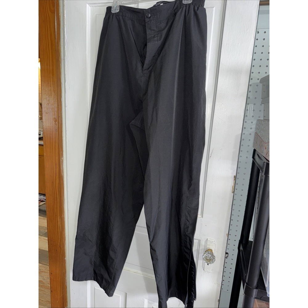 Forrester's Outerwear Gore-Tex Lined Pants Golf Waterproof Mens XL Black USA